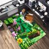 Classic Sandbox Xbox Game Minecraft Carpet Carpet Home Living Room Decoration Table and Chairs Anti Slip Door Mat Outdoor Picnic Mat Carpet A10