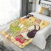 Drama H-Heartstopper Throw Lightweight 240g Flannel Blanket Soft Skin-friendly for Summer Cooling