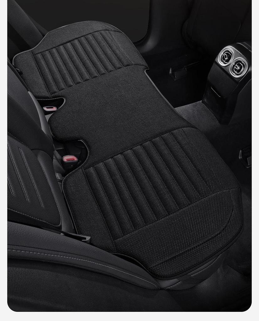 All-Season Cotton & Linen Car Seat Cushion for Sedans, SUVs, Off-Road Vehicles & Trucks - Model YM3