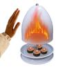 Large Space Hand Warmer Metal Tea Light Stove Holder New Tea Light Candle Heater for Home Offices