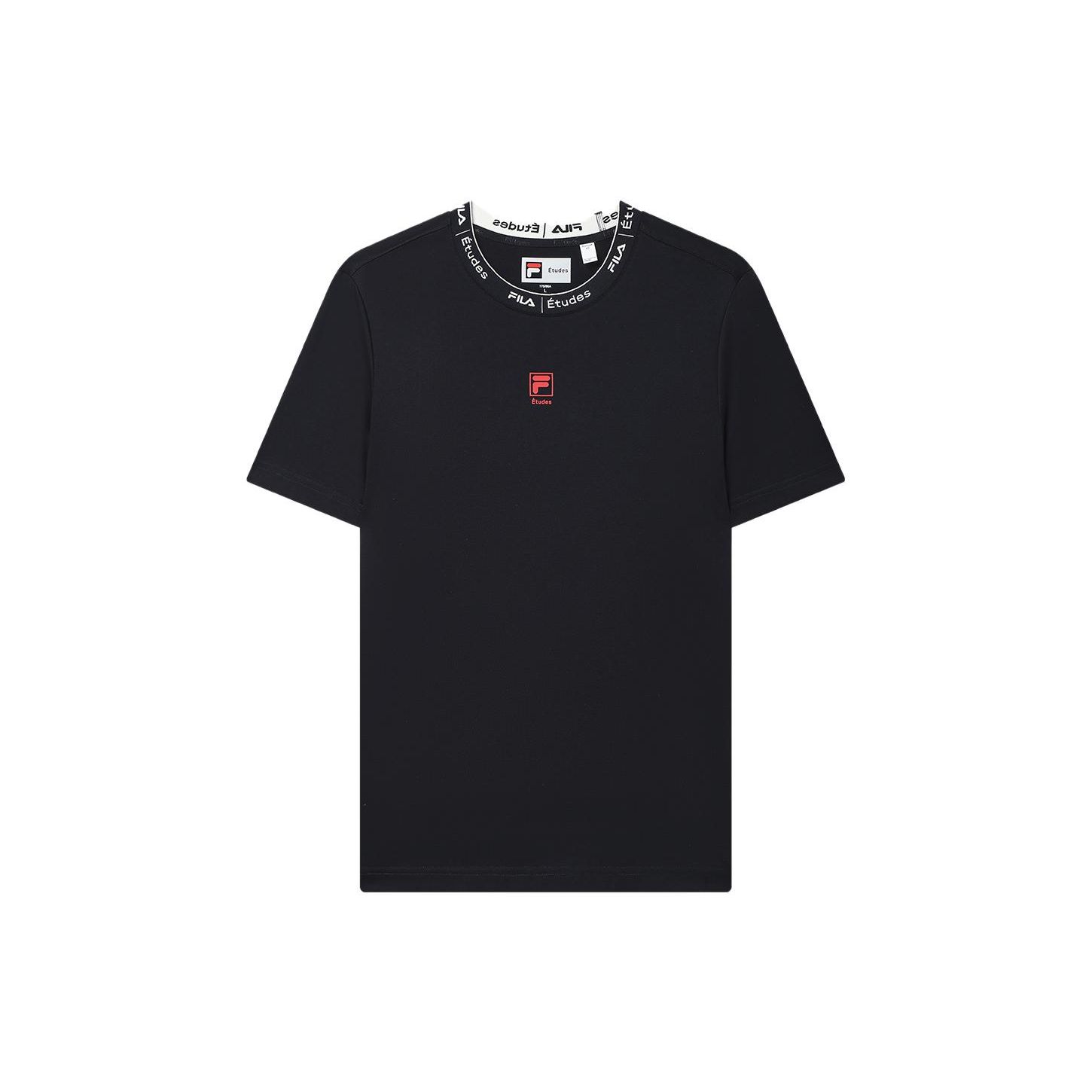 

FILA X ETUDES American Vintage Letter Print Crew Neck Short Sleeve T-Shirt Men Tops Legendary-Blue F11M326104FNV L