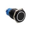 35mm Length Metal Push Button Switch Metal Switch Compact Design 12-24V Operating Voltage 4A Maximum Current Flat Head Design