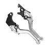Motorcycle Brake Handle Adjustable Size Motorbike Modification Clutch Drum Brake Lever Handle with LED Light
