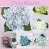 Stunning 55cm Artificial Silk Hydrangea Bouquet Perfect For Wedding And Home Decor