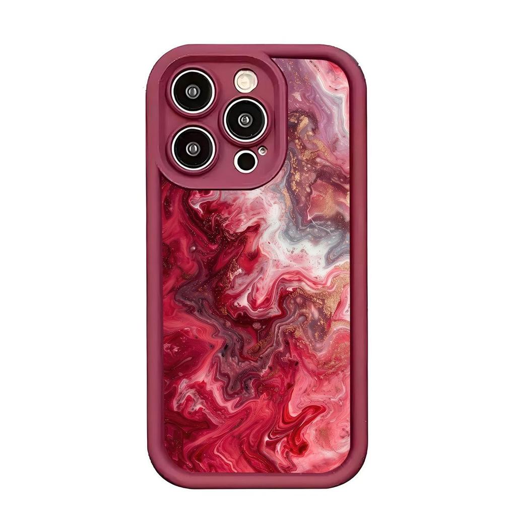 Red River Sky Eye Black Groove iPhone15/16/17 Case