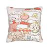 Mikkos Mousses Pillow Cover  Custom Cushion Cover Novelty Pillow Case For Living Room Chair