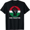 Gratis Palestina Palestijnse Vuist van Gerechtigheid en Vrijheid T-shirt