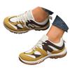 Women'S Street Cleats 2-Sxk Friends Sneaker Women'S Two Tone Running Shoes With Laces Thick Soles Casual Border Zapatos De Mujer