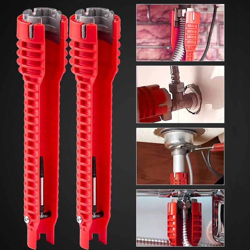 Multifunctional Sink Repair Wrench For Reparing & Assembly Faucet, Water Heater