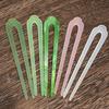 Acetic Acid U Shape Hairpin Chinese Style Chinese Style Hair Stick Retro   Girl Hair Accessories