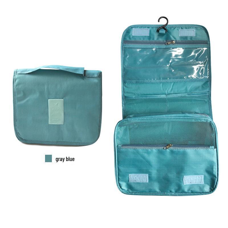 Korean Style Waterproof Hanging Toiletry Bag for Men and Women