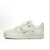 Nike Air Force 1 White Gold Dreamy Low Top Skateboard Shoes Unisex Ecru FV3654-111(Team935-S-BOX)