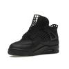 Air Jordan 4 Retro Net - Black Women Sneakers Metallic-Silver FN7251-001