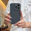 Niche solid color convex lens matte case for iPhone16Pro max mobile phone case Apple 15 new 14/13
