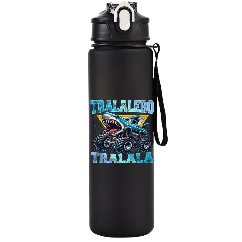 

Anime Cute Tuang Tuang Tuang Printed 750Ml Water Bottle Anime Cartoon Large Capacity Drinking Cup Portable Outdoor Sports Water Cup Children Gift