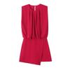 2025 Spring Women's European & American Style Sleeveless Jumpsuit Skirt