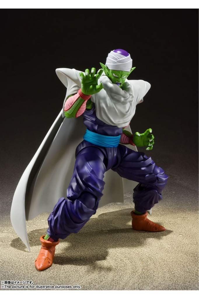TAMASHII NATIONS Dragon Ball Z Piccolo Den stolte namekianeren 160mm Malt bevegelig figur S.H.Figuarts - - Ca. ABS&PVC
