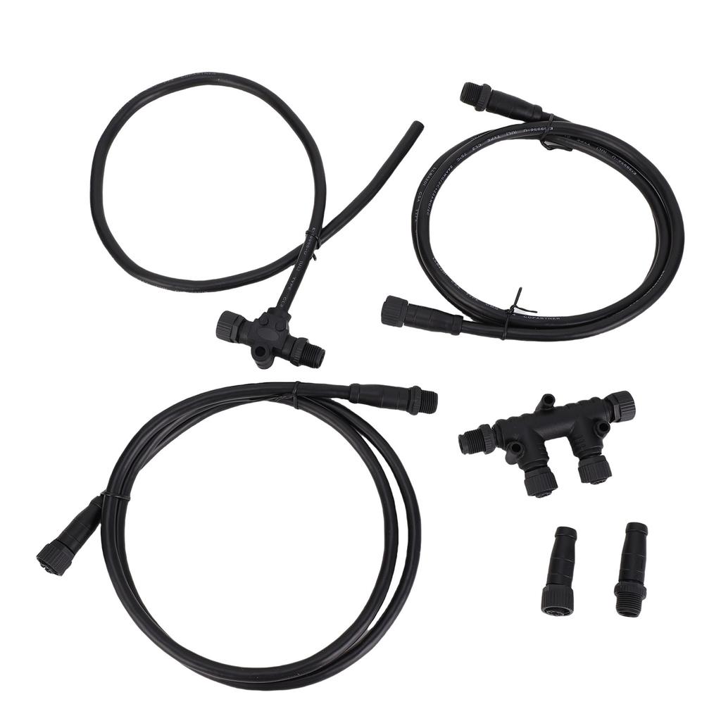 NMEA 2000 Starter Kit Marine Grade Backbone Cables Drop Cables Tees Terminators M12 5pin T Connector 2K Network