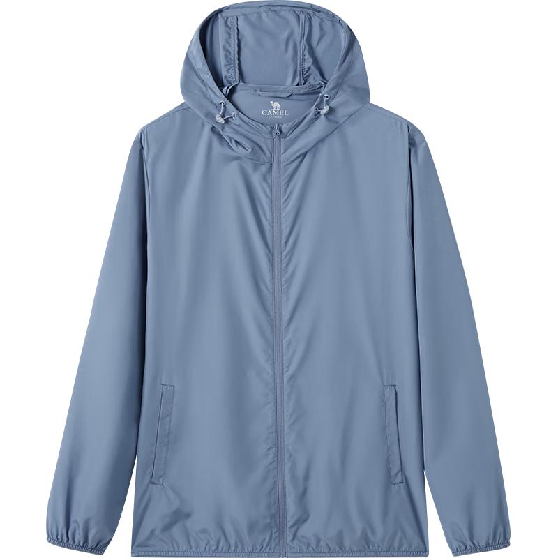 CAMEL Men s Lightweight UV Protection Quick-Dry Hooded Sun Jacket L