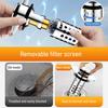 Bathroom Sink Drain Strainer Universal 3 In 1 Pop Up Stopper with Detachable Stainless Steel Filter Basket Brass Core Hair Catcher Sink Stopper for
