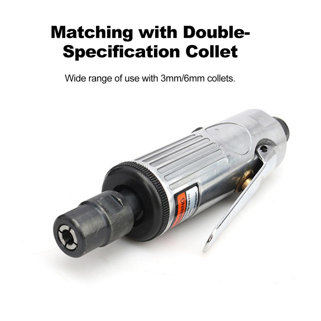 16 Pcs 14 Inch Air Die Grinder Kit 3mm6mm Pneumatic Rotary Grinding Tool Air Grinder Polishing