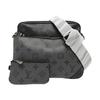 [Pre-Owned] Trio Messenger 'Monogram Eclipse Reverse Canvas' - Excellent #P2XVAJ