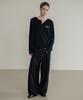 SSIN AND LEE Low Loop Banding Slacks Black