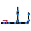 20mm PVC PE Tube Tap Water Splitter Plastic Quick Valve Connector Garden Agriculture Irrigation Water Pipe Fittings