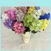 Lifelike Flower Hydrangea Soft For Event Styling Home Arrangement Decor