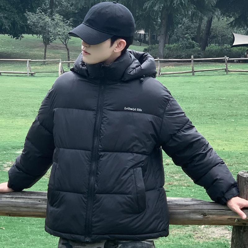 Unisex Fashion Winter Women and Man Parkas Hooded Warm Jackets Elegant Loose Thick Coats