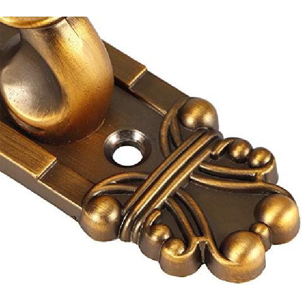 165mm Antique Handle, Red Bronze Pendant Handle Pull Knob, Hanging and Movable Design, European Drop Handle for Cabinet Door Wardrobe Drawer 2Pcs