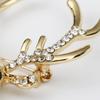 Hirsch Diamant Brosche Kette Accessoires Herren Damen Anzug Anzug Hemd Temperament Kragen Pin Kragen Schnalle Brosche Pin Zubehör