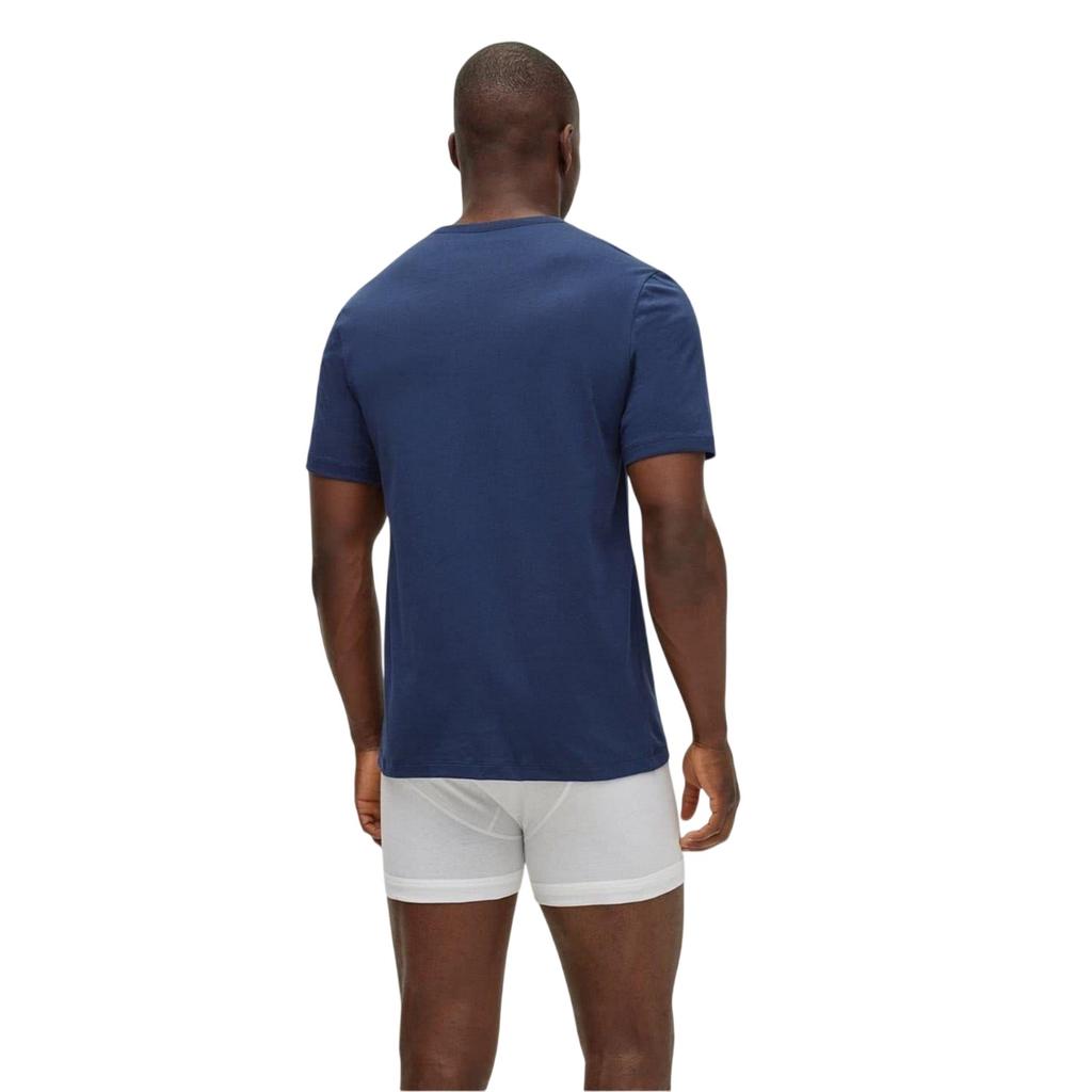 Boss Mens Logo V Neck T-Shirt (Pack of 3)