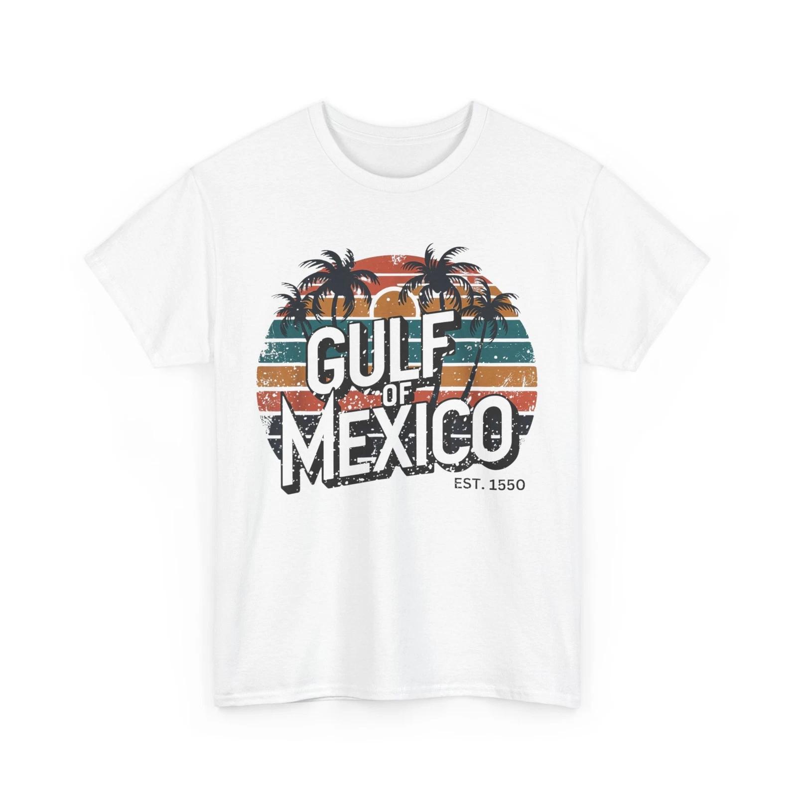 Gulf of Mexico Est 1550 T shirt, Beach Gulf of Mexico Lovers Vintage T shirt M