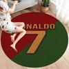 CR7 Round Area Rug,Carpet Rug for Living Room Bedroom Sofa Playroom Decor,Non-slip Floor Mat