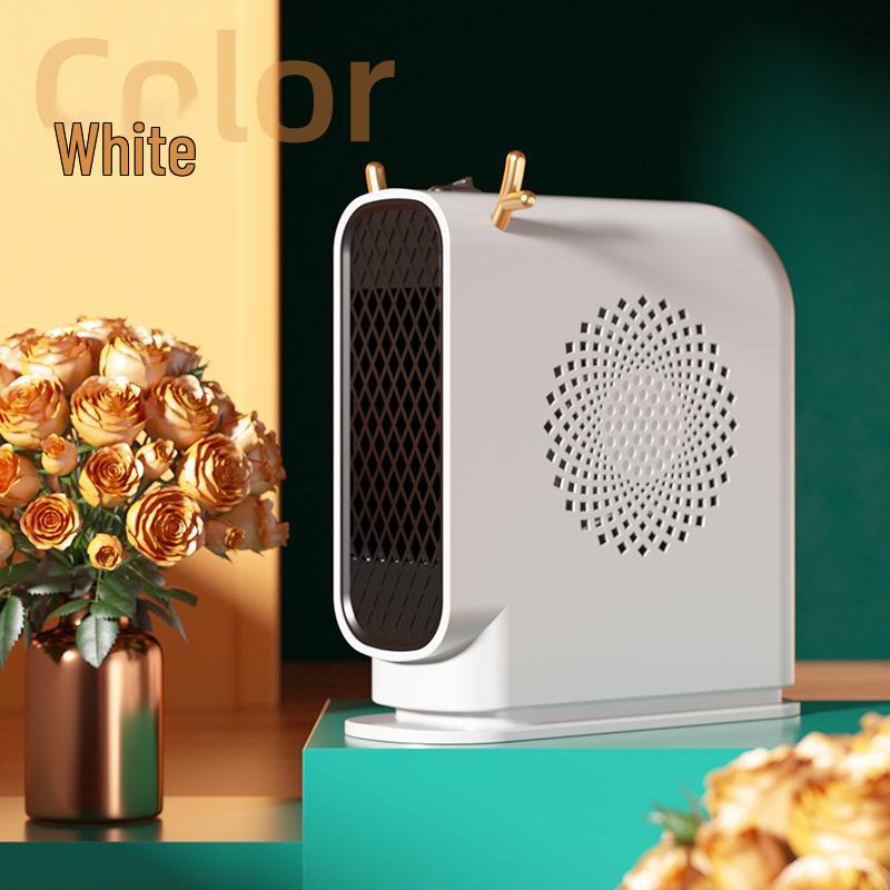 Compact Electric Desktop Heater for Home & Office