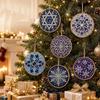 6Pcs Full Drill DIY Christmas  Painting Kit  Christmas Party Decor