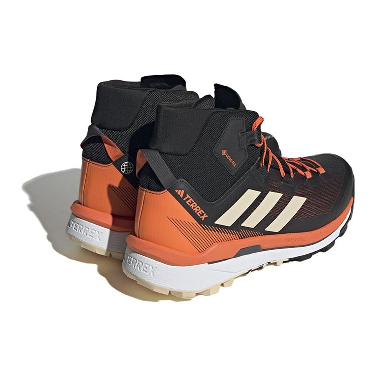 Adidas Terrex Skychaser Tech Gore Tex Core Black Sand Strata Impact Orange GV9034