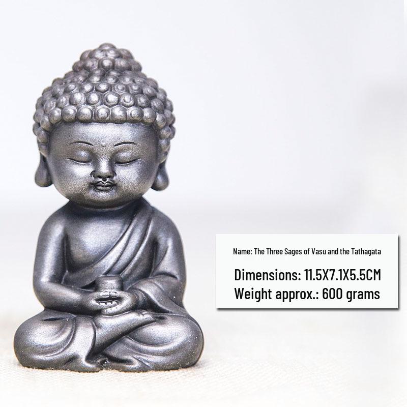 Zen Style Antique Guan Yin Ksitigarbha Buddha Ornaments for Home or Office Décor