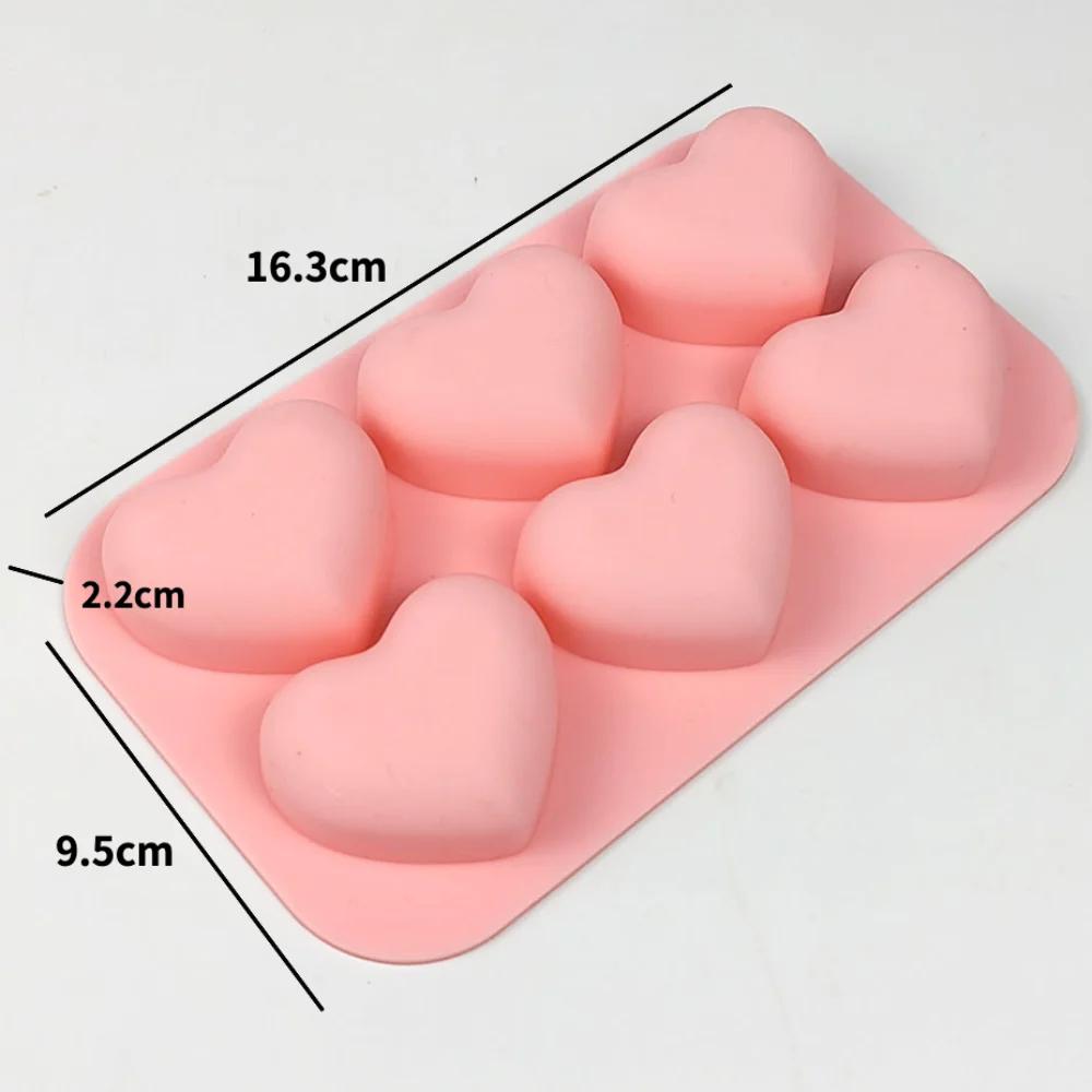 

15-ти полостная силиконовая форма для шоколада в форме сердца ко Дню святого Валентина, декор для торта, конфет, желе, набор для выпечки, форма для мыла, свечей, поднос для льда, подарок