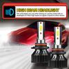 2/6Pcs LED Headlight 65000LM Canbus Car Light H11 HB3 Fog Lamp Kit For Subaru XV CrossTrek 2010 2011 2012 2013 2014 2015-2022