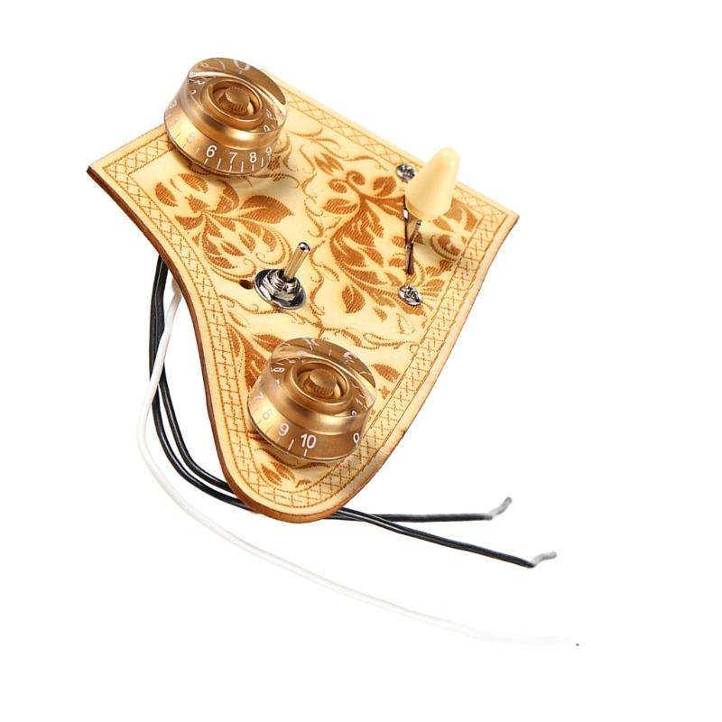 

Guitar Circuit Upgrade Bundle 3 Way Selector Coil Split Switches Low Noise Design for Custom Pickup Wiring and Repairs 1