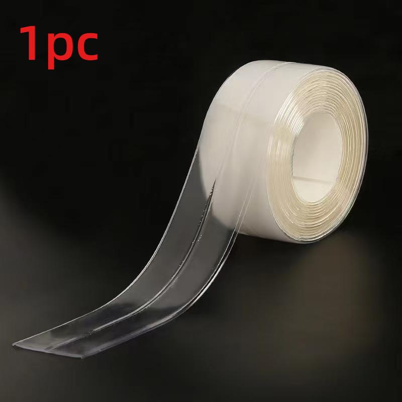 Keywords Silicone Waterproof Adhesive Tape for Kitchen and Bathroom, Kitchen Joint Sealing Strip, Transparent Waterproof Strip