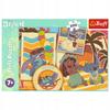 PUZZLE 200 MUZYCZNY SWIAT LILO&STITCH 13304