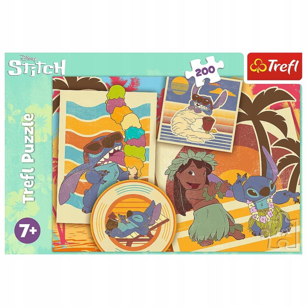 PUZZLE 200 MUZYCZNY SWIAT LILO&STITCH 13304