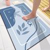 Diatom Mud Cushion Absorbent Mat Toilet Entry Door Non-slip Mat Bathroom Foot Mat Toilet Entry Carpet