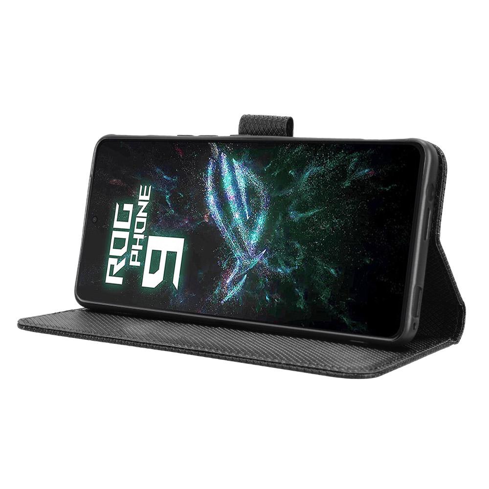 For Asus ROG Phone 9 5G/Phone 9 Pro 5G Case PU Leather Diamond Texture Wallet Phone Cover