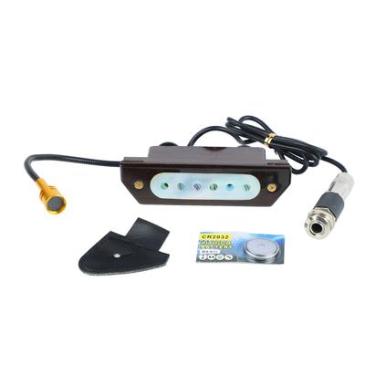 Akustikgitarren-Tonabnehmer Schnelle Sichere Verbindung Doppelter Dual-Coil E-Gitarren-Tonabnehmer 40mAh