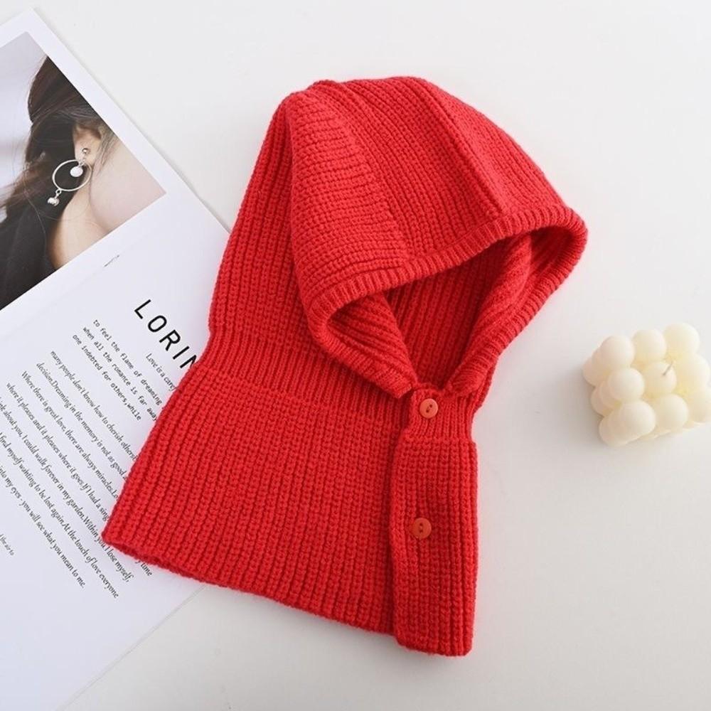 Warm Winter Hat Coldproof Beanie Cap Cute Kids Balaclava Hat Newborn Toddler