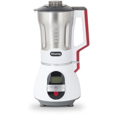 Heating Blender - H.Koenig - MXC36 - 900 W - 1.4 L - Stainless Steel - 3 Speeds + Pulse